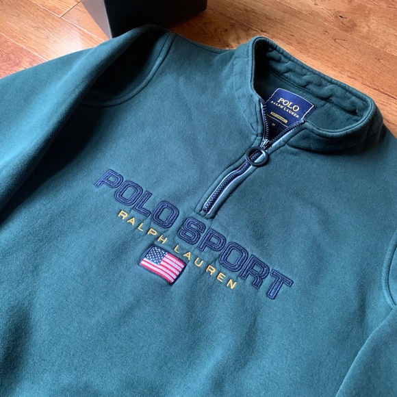 Polo by Ralph Lauren Green Sweater - Picture 2 of 6